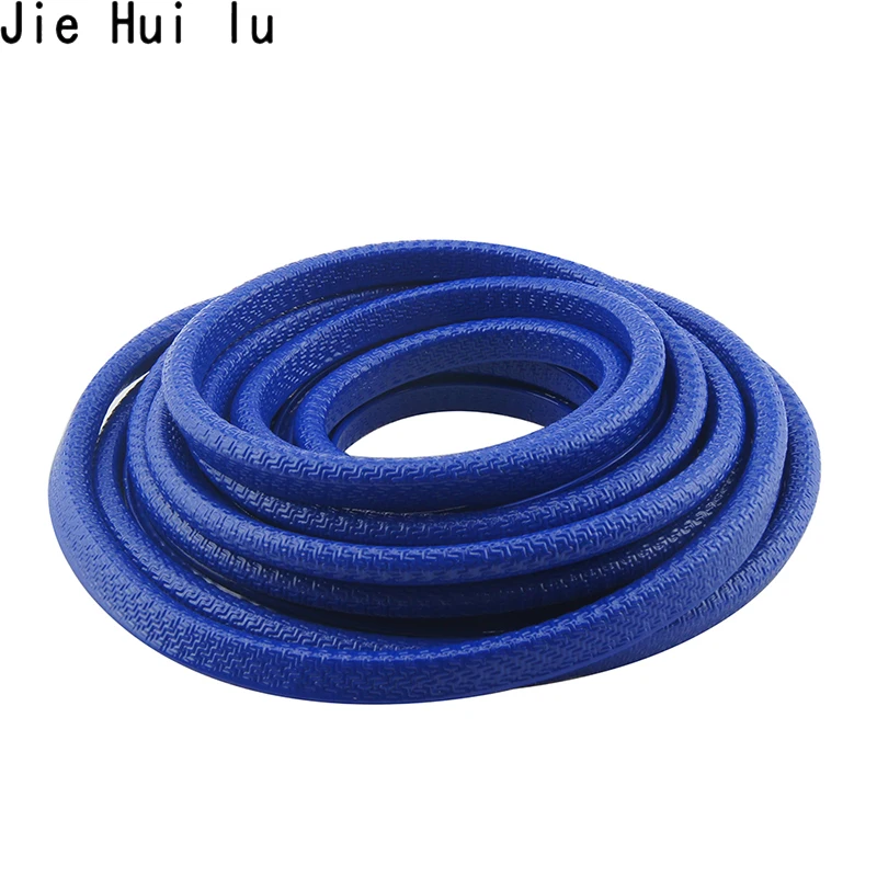 

Universal 5M Car Door Anti Collision Strip with Steel Bumper Trim Edge Scratch Protector Strip Sealing Guard Decoration Styling