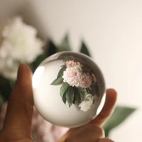 new 3060mm clear glass crystal ball healing sphere photography props lensball transparent glass crystal ball home decor lot