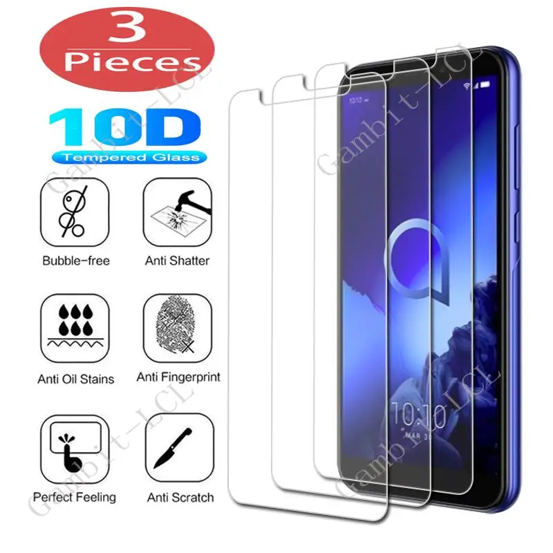 Защитное стекло для Alcatel 1 (2019) 1S 5024D 1X 5008Y 3 3L 5039D 3X 5033D закаленное защитное покрытие