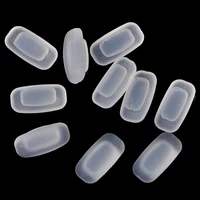 10pcs5 pairs square silicone airbag soft nose pads on glasses slot type embedding cassette anti slip toos eyeglasses wholesale