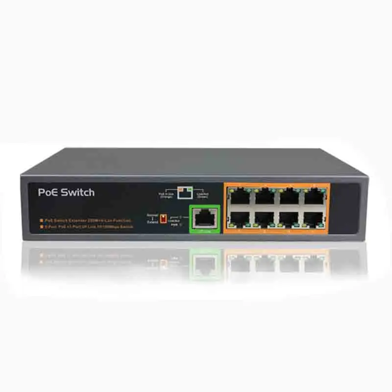 

PSE908EX 9 PCS POE Switches Support VLAN Monitoring in Normal Mode