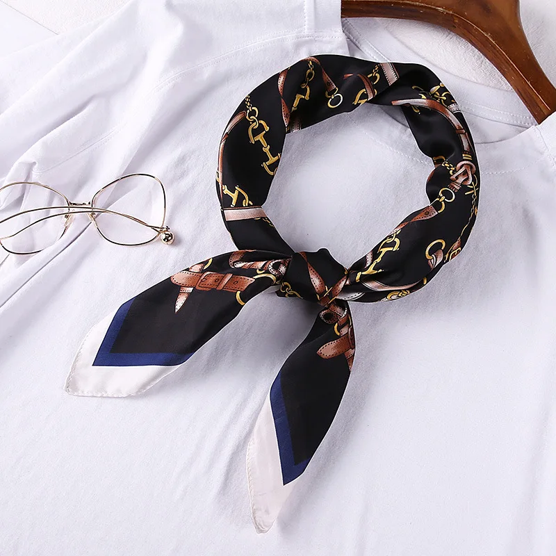 Новинка 2020 женский шелковый шарф модные женские квадратные шарфы мягкие