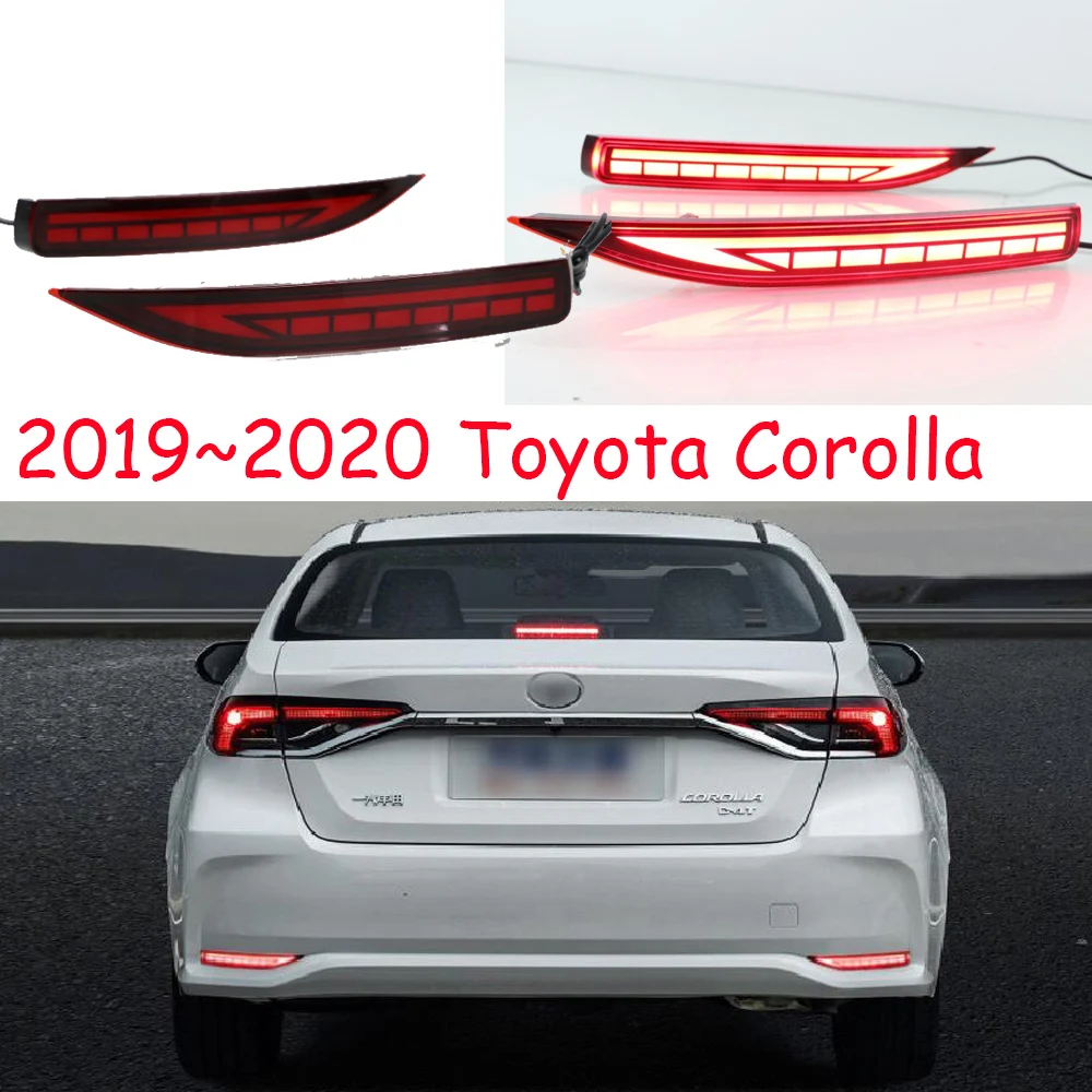 1 комплект,, год, для Toyota corolla, задний светильник altis, Дневной светильник, автомобильные аксессуары, светодиодный светильник на голову для corolla, задний светильник