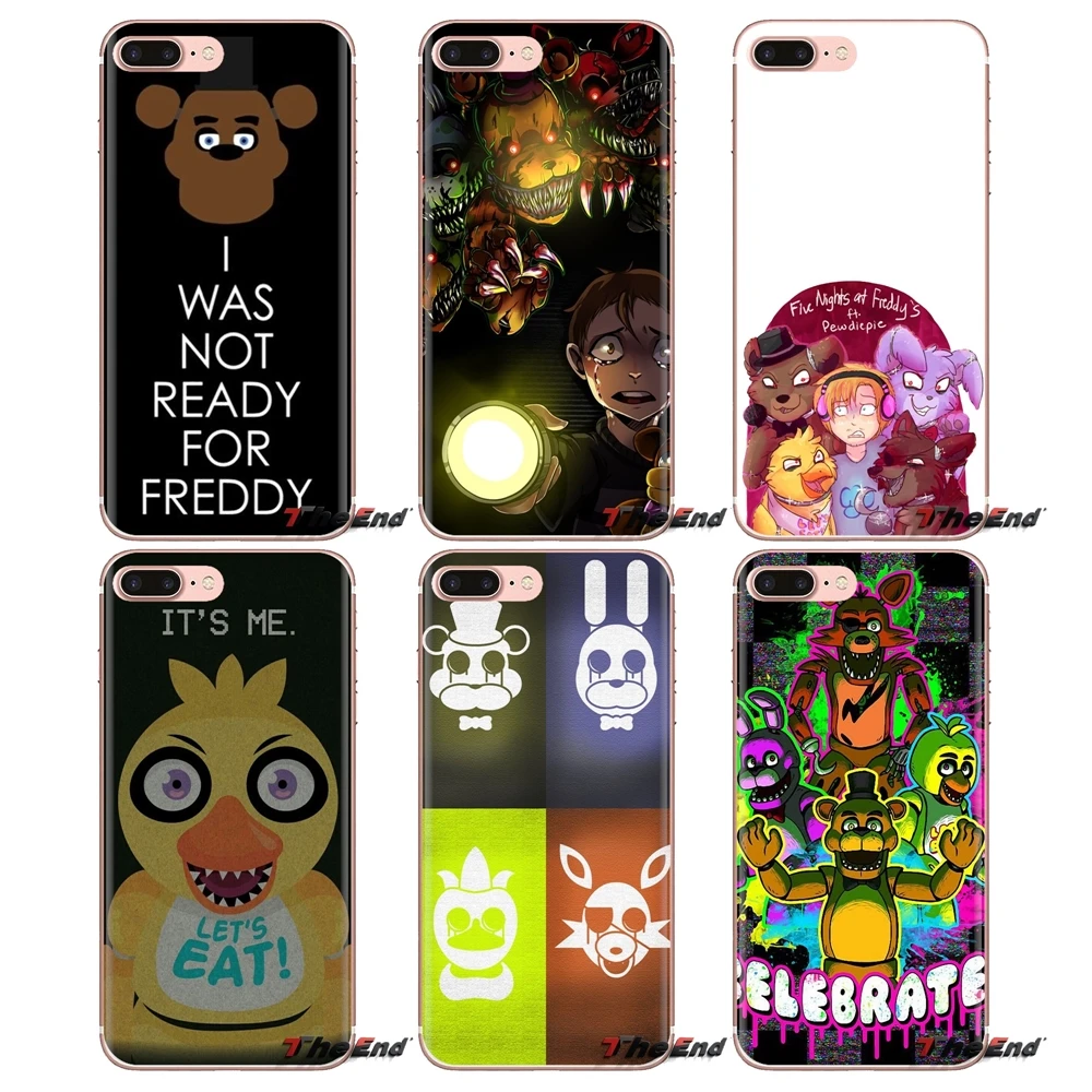 Пять Ночей В Freddy FNAF для huawei mate Honor 4C 5C 5X6X7 7A 7C 8 9 10 8C 8X20 Lite Pro мягкие прозрачные чехлы |