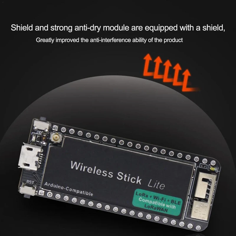 MOOL антенна для Arduino Беспроводная палка Lite 2 4G ESP32 макетная плата SX1276 LoRaWAN протокол
