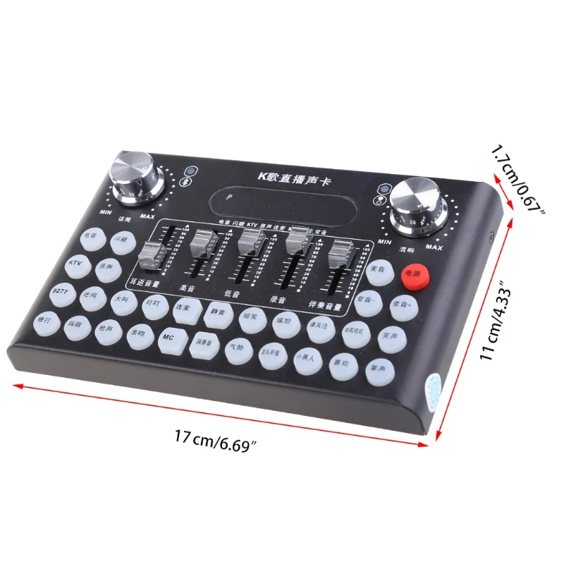 

Bluetooth Voice Changer Headset Sound Maching Handheld Microphone Voice Changer Sound Effects Machine for Phone/PS4/Ipad