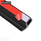 p уплотнитель 4 метра P типа 3 м двери автомобиля резиновое уплотнение звукоизоляция, двери автомобиля прокладка пришитую шумоизоляция