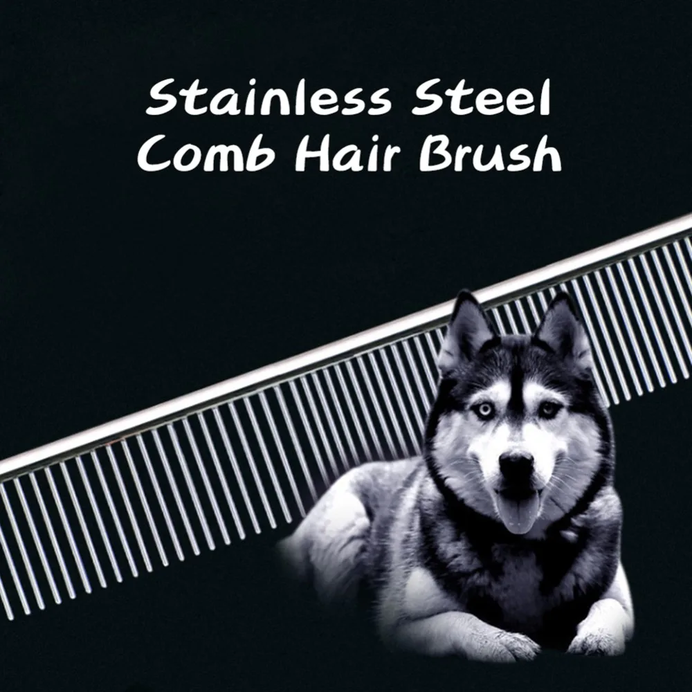 Multi-purpose Needle Comb for Dog Cat Pets Brush Hair Remover Rake Pet Beauty Grooming Tools | Дом и сад
