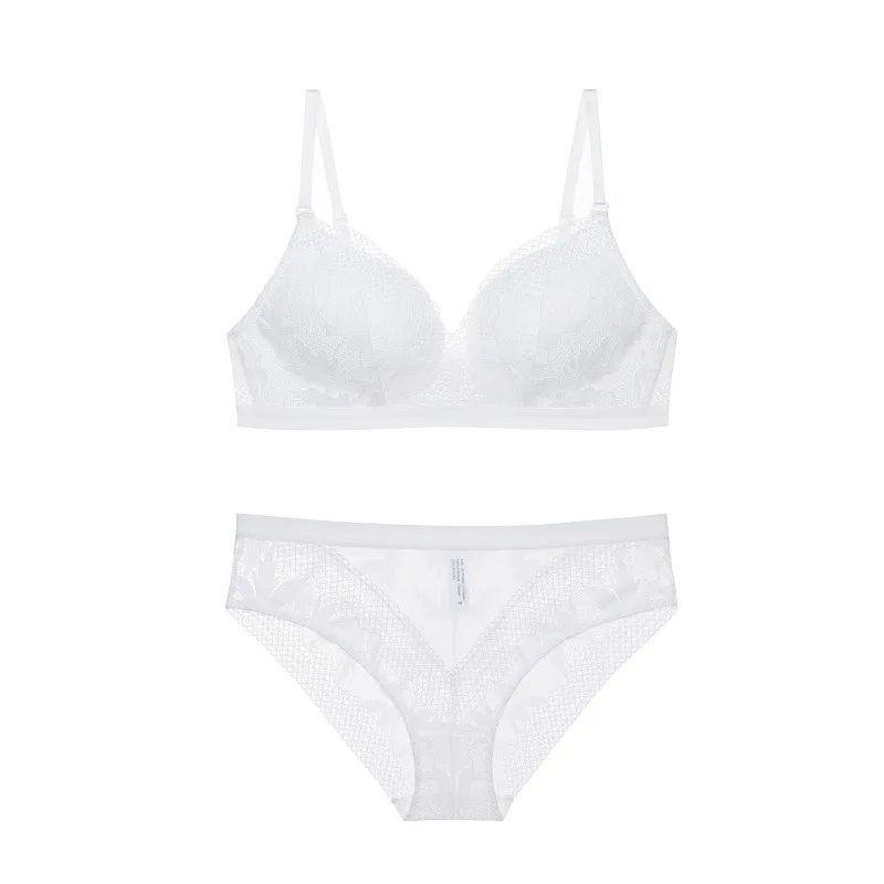 Сексуальный кружевной комплект с бюстгальтером нижнее белье без стальных колец