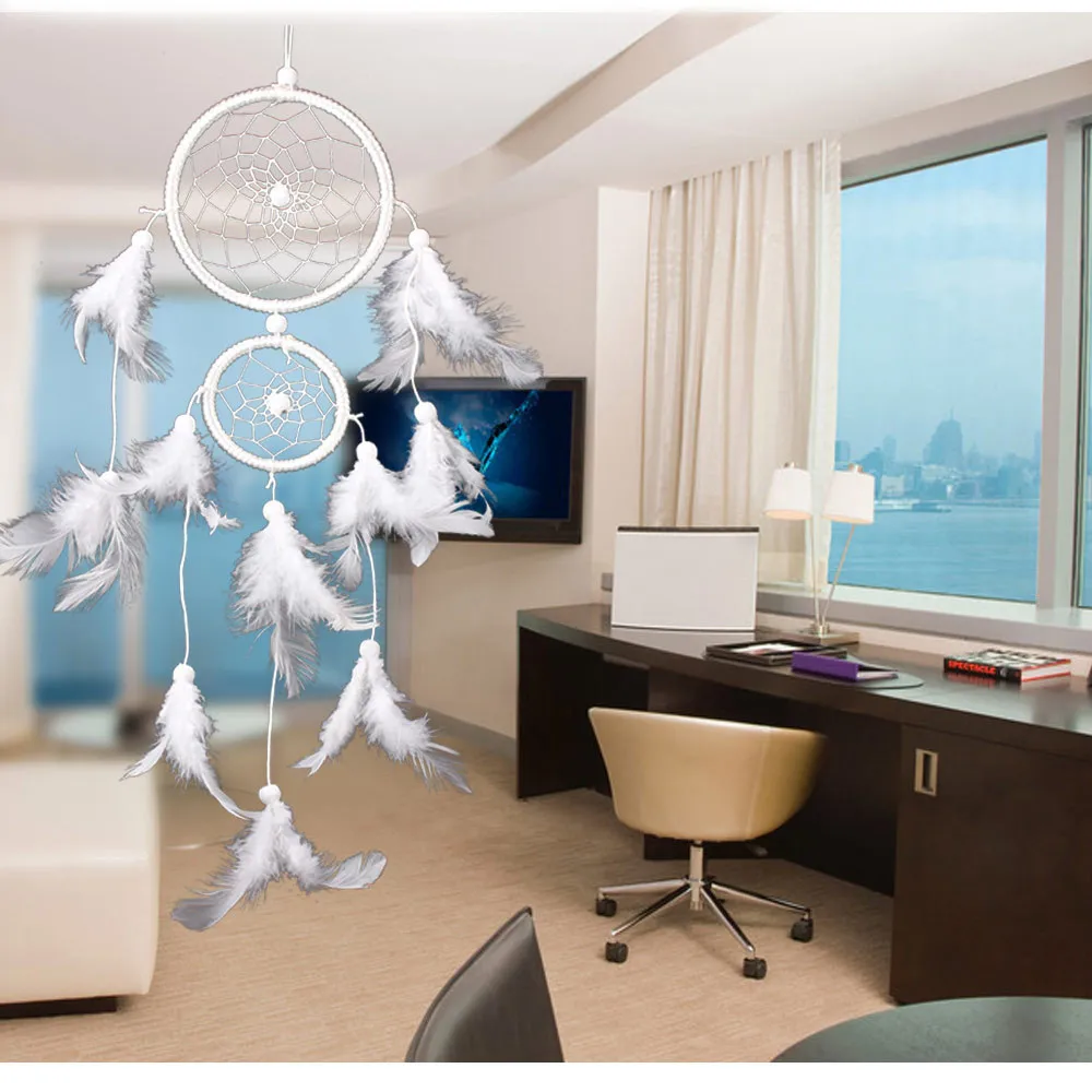 2 кольца снов подвешивание/Сделай сам украшение Скандинавское для дома девочек