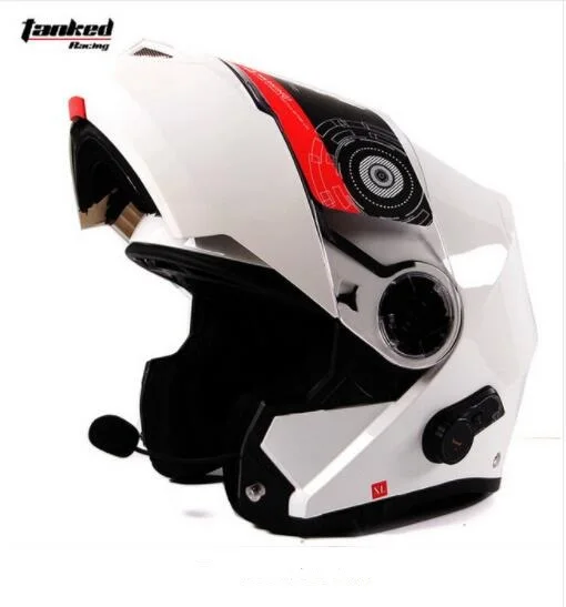 Tanked стеллажи T270B moto rcycle шлем с Bluetooth открытым лицом rbike бездорожье крест гарнитура