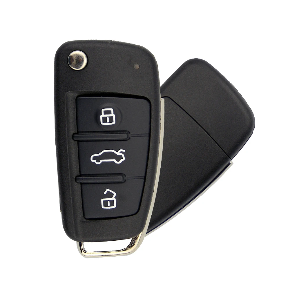 OkeyTech для Audi A2 A3 A4 A6 A6L A8 S5 Q7 TT дистанционный раскладной Складной автомобильный ключ