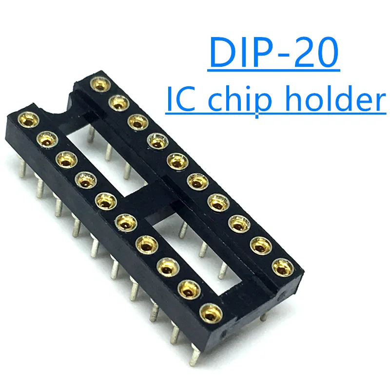 10 шт./лот IC conectores DIP6 DIP8 DIP14 DIP16 DIP18 DIP20 DIP24 DIP28 DIP40 сосны коннектора круглое отверстие