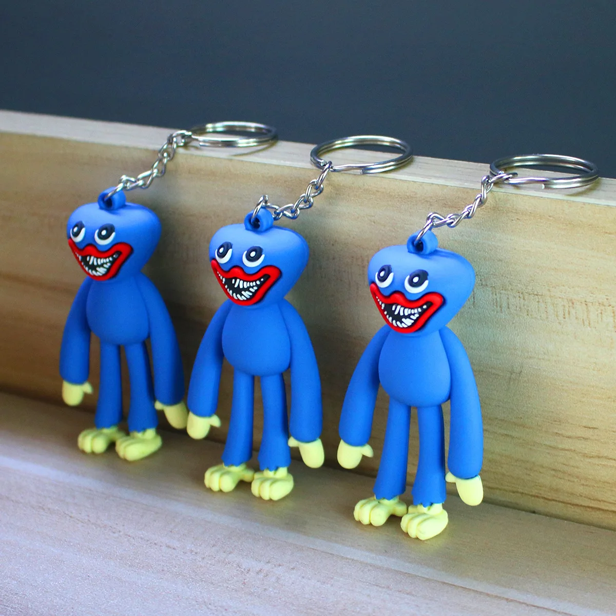 

2022 Huggy Wuggy Poppy Playtime фотография синяя розовая колбасная игрушка кукла кулон подарок на день рождения для детей и пар