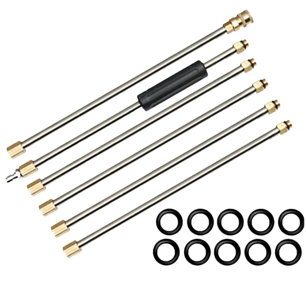 6 шт. светодиодные трубки Ланс 4000psi стержень для быстрого подключения расширение