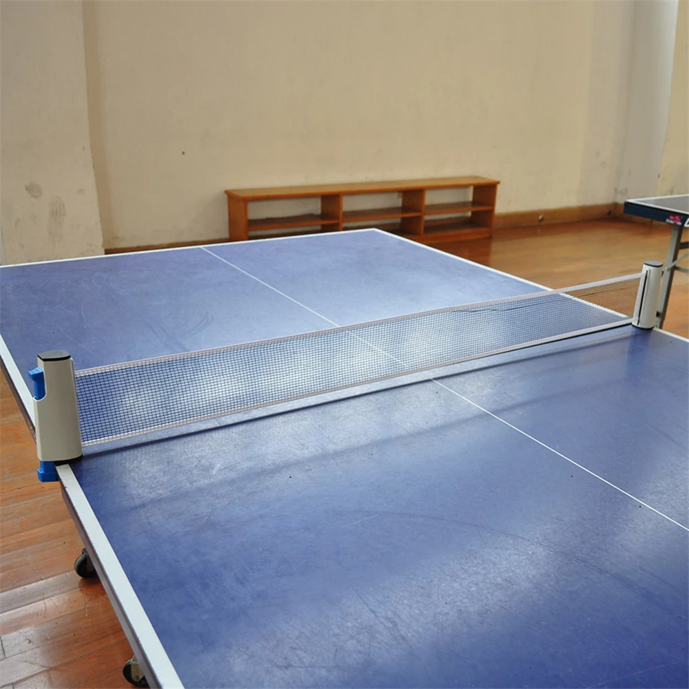 Table Tennis Net 1.9m Retractable Ping Pong Grid for Indoor Outdoor Sports Training Portable Fitness Equipments Accessory