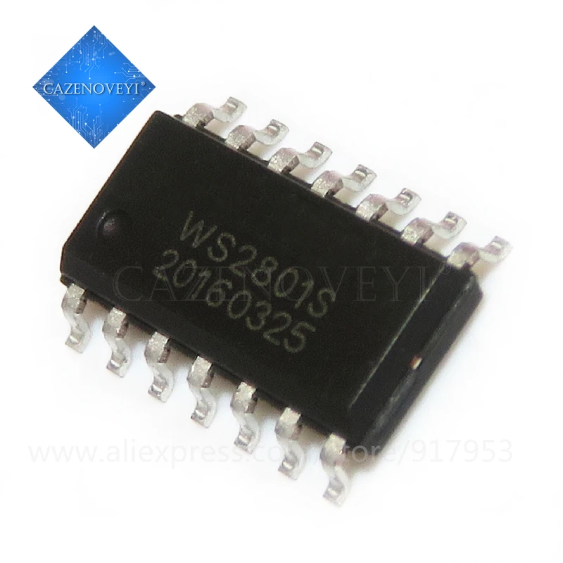 5 шт./лот WS2801SO WS2801S WS2801 лапками углублением SOP-14 лет в наличии | Электронные