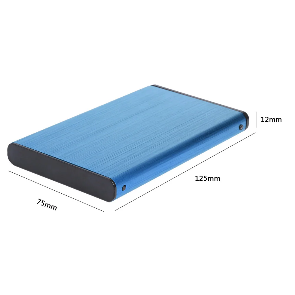 

2.5 inch USB 3.0 External Hard Drive Disk Box USB 3.0 SATA HDD Aluminum Alloy 10TB 6Gbps SSD Mobile Enclosure Case for Laptop PC