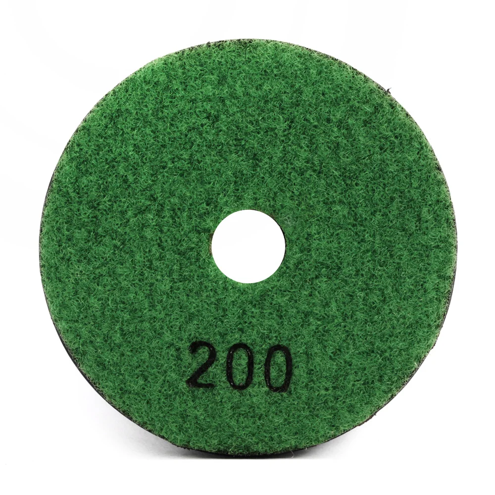 Алмазный шлифовальный диск 4 дюйма 100 мм для сухой и влажной полировки бетона