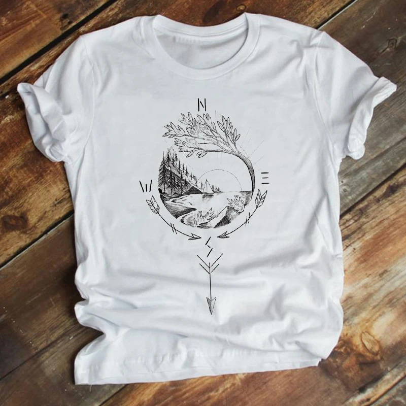 Женская летняя футболка с коротким рукавом и графическим принтом в стиле 90-х |