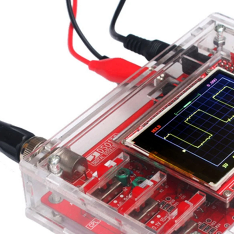 

DSO138 Oscilloscope Production Kit, E-Learning Kit, STM32 Digital Oscilloscope