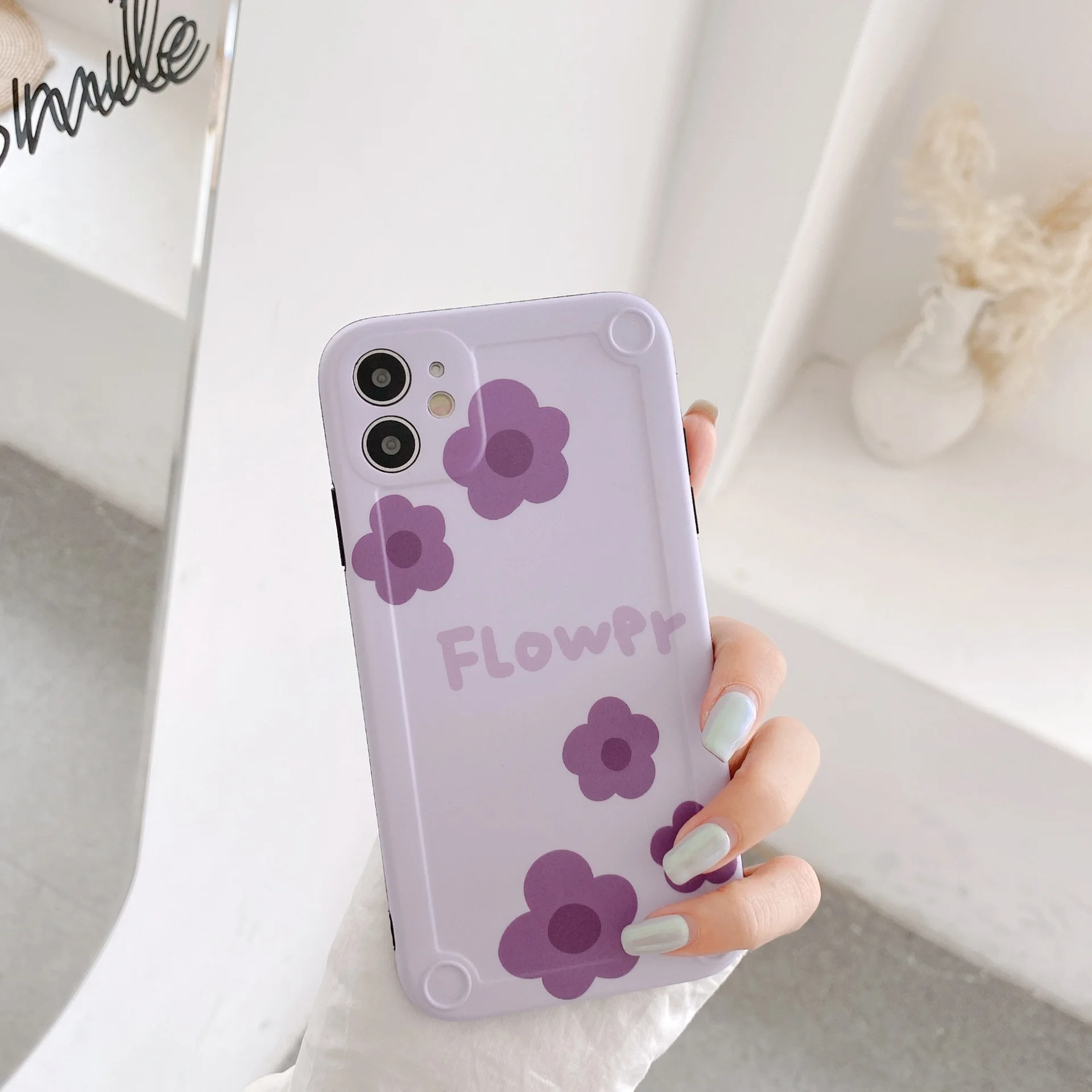 Корейский модный чехол для телефона с комиксами и цветами iPhone 11 Pro Max милый