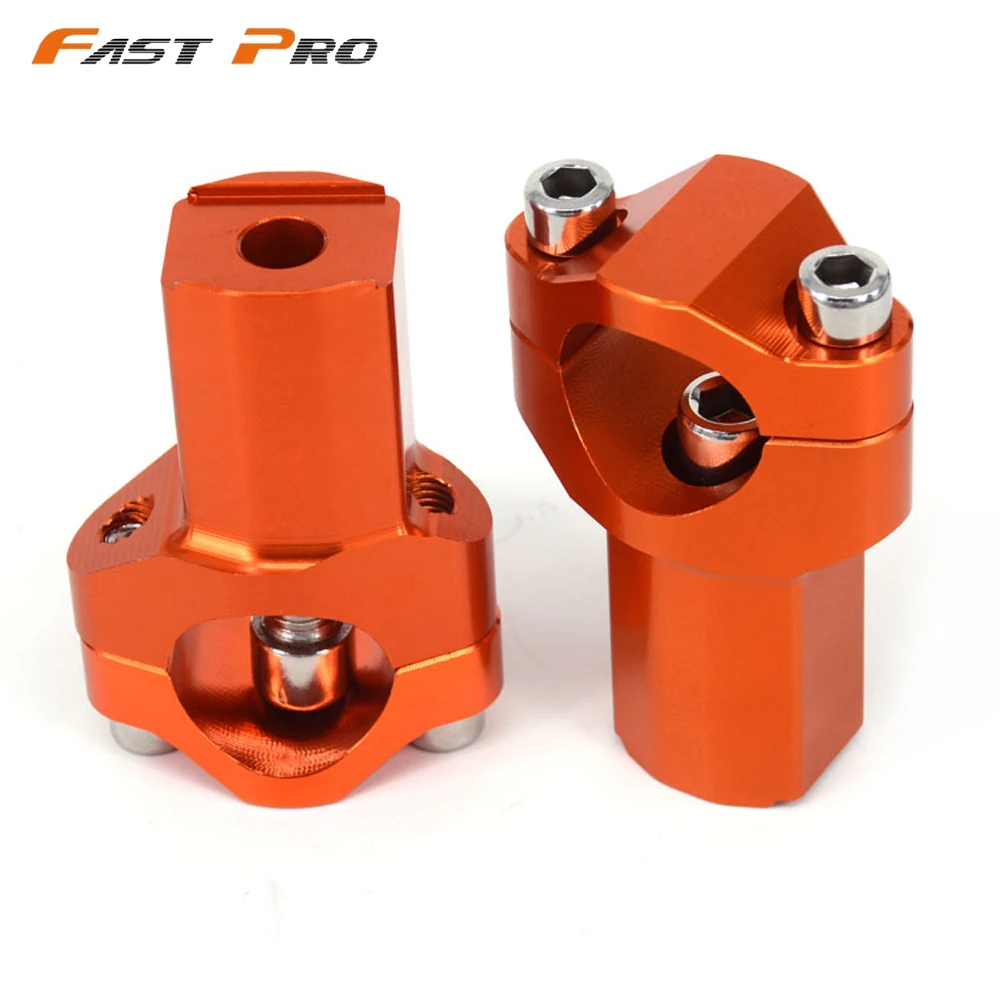 Зажим для руля KTM 1 1/8 &quot125 530 SX SXF EXC EXCF XCF XC 250 350 450 525|billet mount|ktm handlebar clampbar riser |