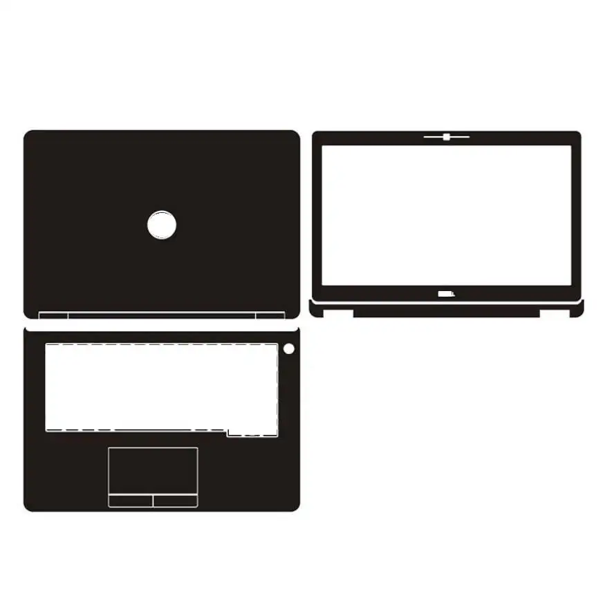 

KH Laptop Sticker Skin Decals Cover Protector Guard for DELL Latitude E7270