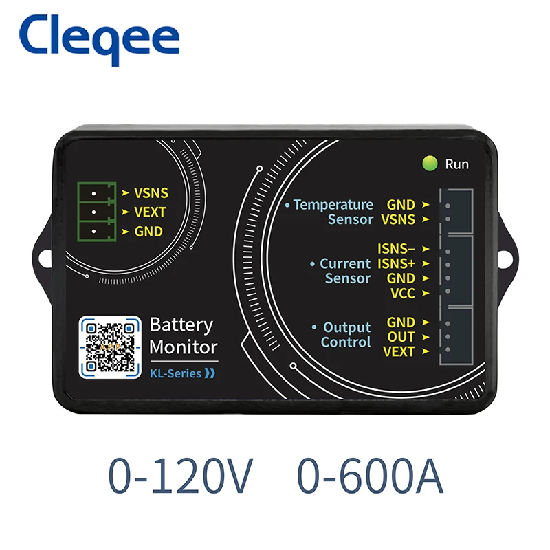 

Высокоточный Bluetooth-датчик Coulomb Cleqee KL160F, литиевая батарея, автомобильный фосфатный детектор емкости для автодома 120 А в