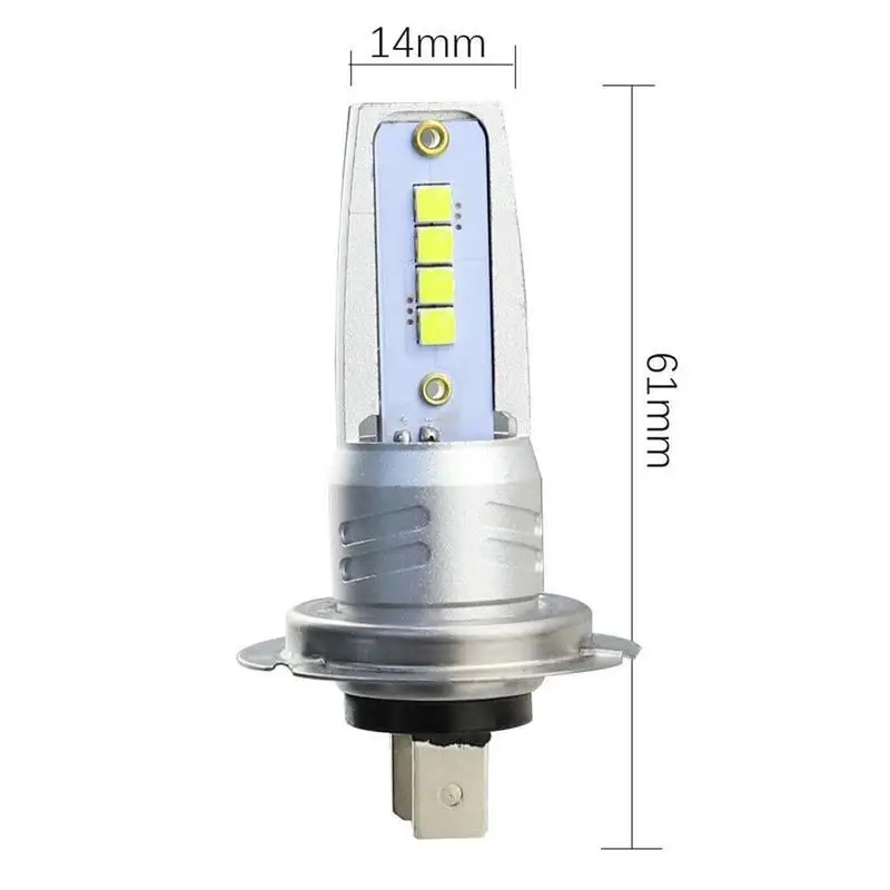 

1 Pcs Mini H7 Led Lamps For Headlight Bulbs 20800lm Waterproof Dustproof White Pure Ip68 Auto Fog Wholesale Light 6500 C9S6