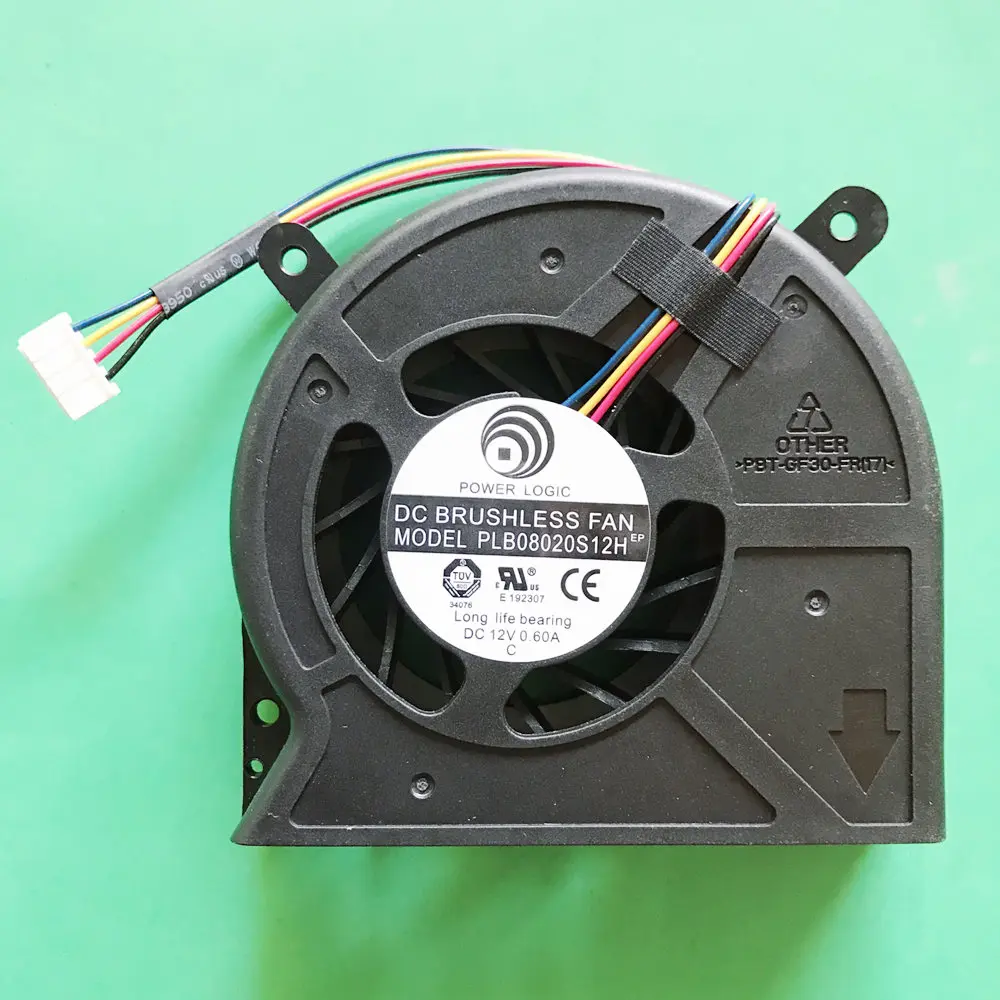 Новый вентилятор для охлаждения процессора ноутбука MSI WIND TOP AE2050 POWER LOGIC PLB08020S12H 12 В