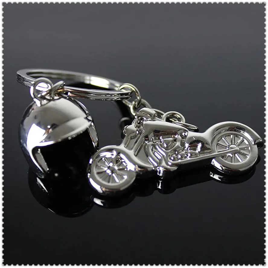 Классический 3d мотоциклетный шлем цепочка для ключей логотипы марок машин