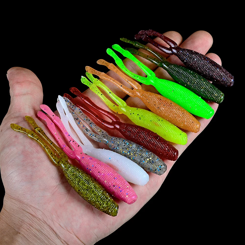 Comdaba 10 шт./лот искусственная рыболовная приманка Мягкая 6 г/9 см приманки для шэда