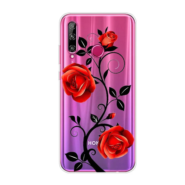 Для huawei Honor 10i чехол TPU Силиконовый мягкий прозрачный чехол с рисунком для huawei Honor 10i 10 i Honor10i HRY-LX1T 6,21 задняя крышка для телефона