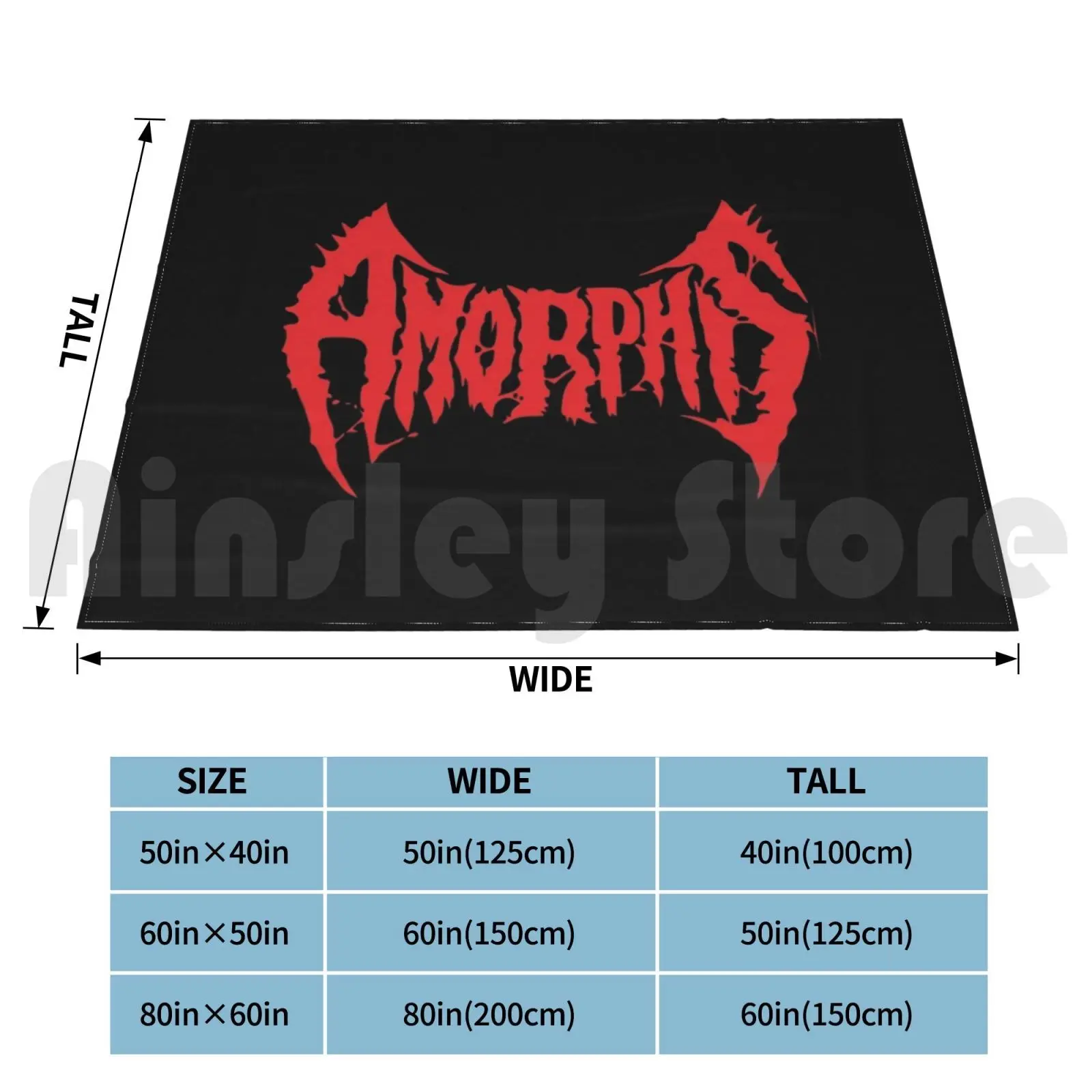 The Amorphi Going To концерт американский тур одеяло супер мягкий теплсветильник тонкая