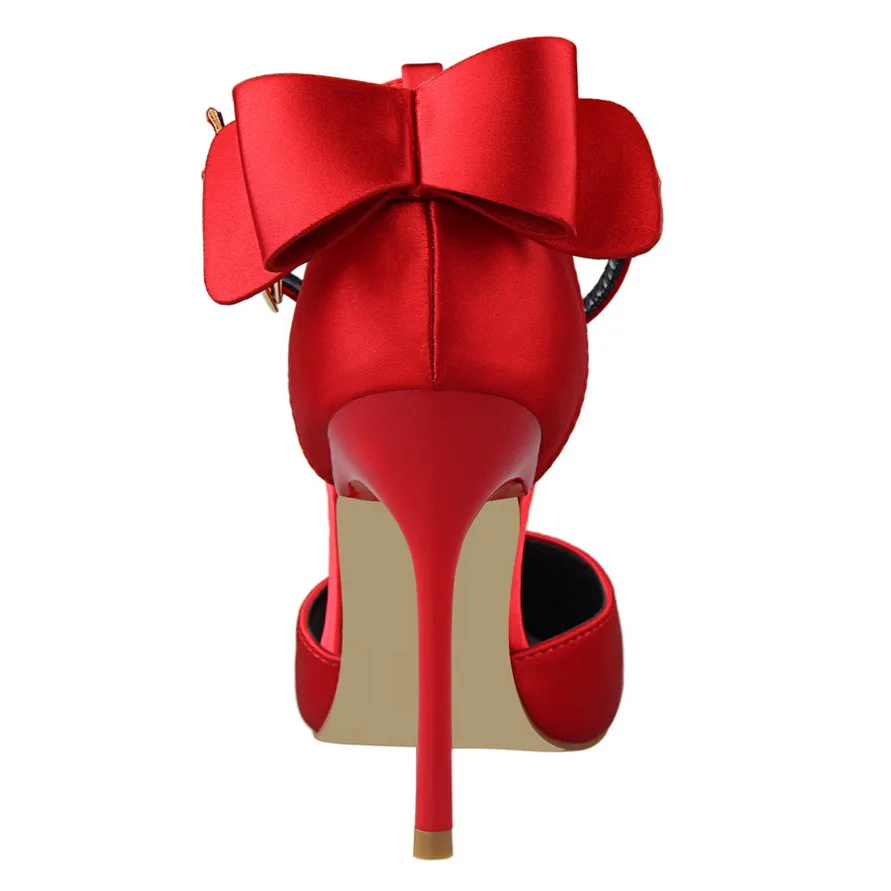 Размера плюс летние однотонные вечерние женские туфли лодочки открытые с острым