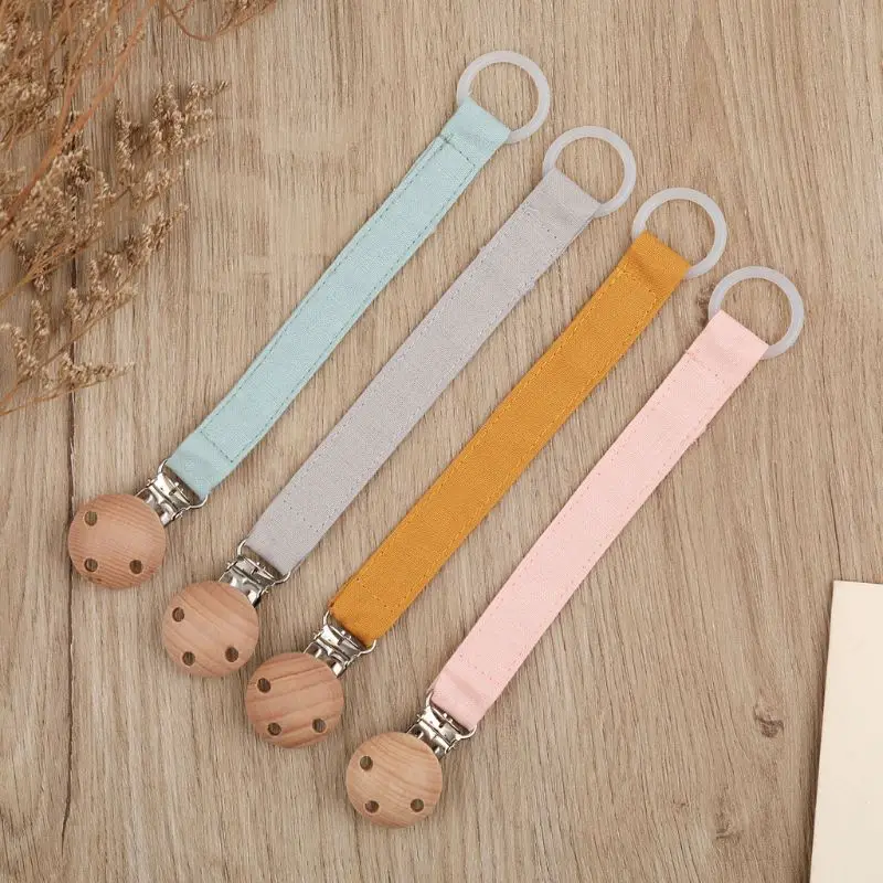 

Pacifier Clips Chain Dummy Clip Pacifier Holder Nipple Soother Chain For Infant Baby Feeding