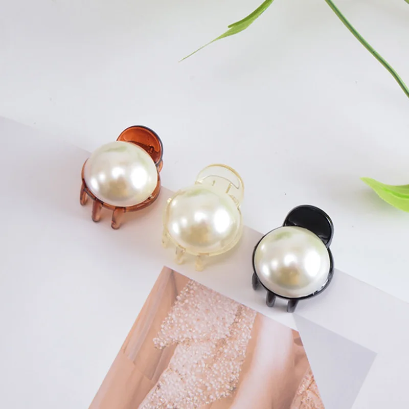 Новинка жемчужные мини-заколки для волос 1 шт. женские заколки-крабы аксессуары