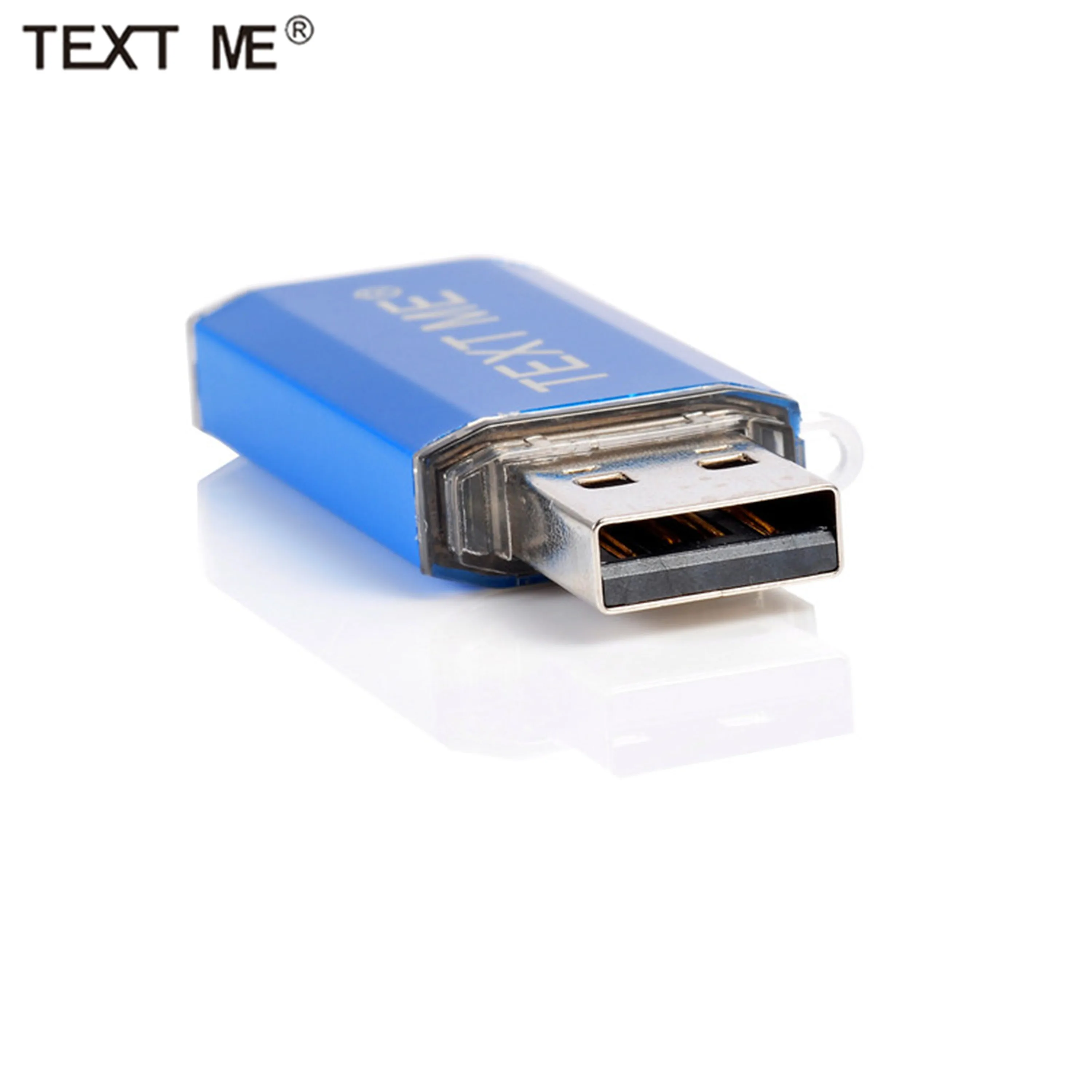 USB флеш накопитель TEXT ME creative Type C 64 ГБ 32 16 8 4 Гб 2 0|USB флэш-накопители| |