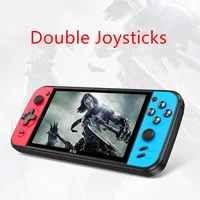 new powkiddy x16 retro handheld game console dual joystick for game boy controller classic game konsole support video player
