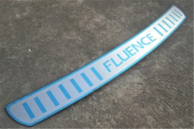 

stainless steel Ultra-thin rear windowsill panel,Rear bumper Protector Sill For Renault Fluence 2011 - 2018 Car-styling