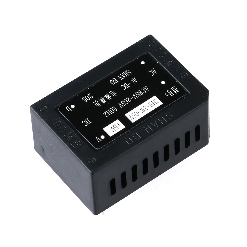 AC DC 220V to 5V 1A 5W модуль источника питания с понижающим преобразователем|Импульсный