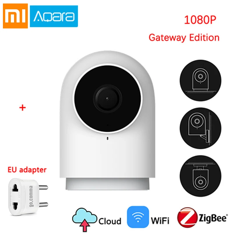 IP Camera Xiaomi умный дом Комплект Aqara шлюз двери окна человеческого тела датчик температуры и влажности Датчик беспроводной переключатель Zigbee розетка куб - Цвет: IP Camera
