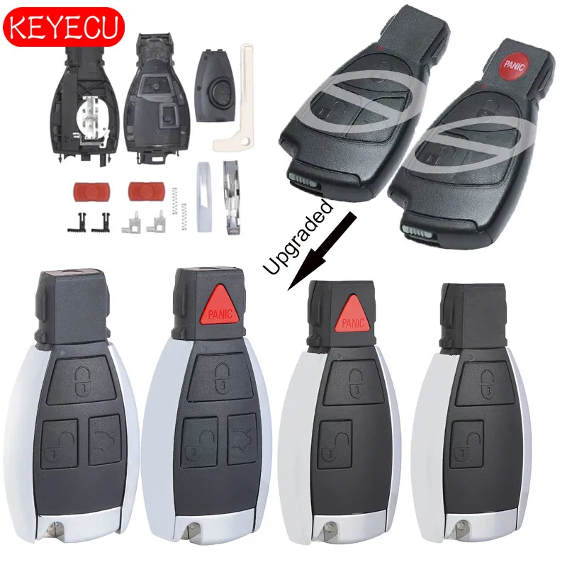 KEYECU обновленный модифицированный умный пульт дистанционного ключа корпус Fob для