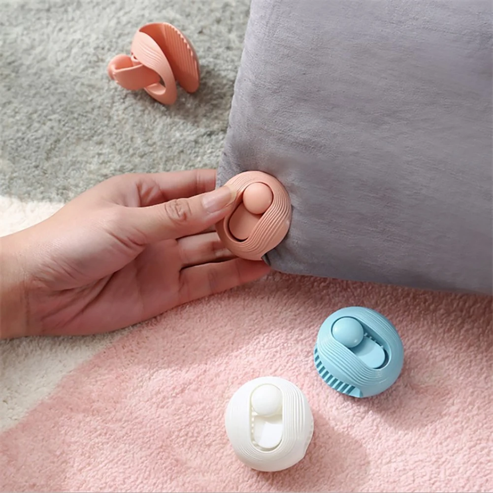 6 шт./партия покрывала с зажимом пододеяльник простынь фиксатор нескользящий