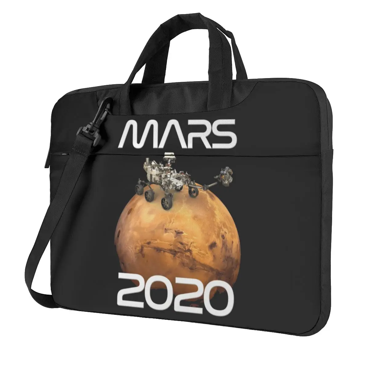 

MARS ROVER PERSEVERANCE Laptop Bag Case Mission Space Explorers Occupy Waterproof Kawaii Computer Bag Travel With Handle Laptop