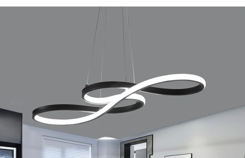 hanging ceiling lamps modern led pendant lighting acrylic modern nordic living room led bedroom lamp color changing fixture