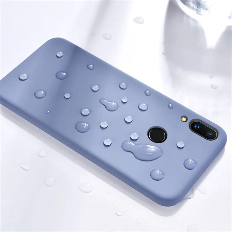 Тонкий мягкий чехол для huawei P Smart 2019 тонкий полный Z Plus Оригинальный жидкий