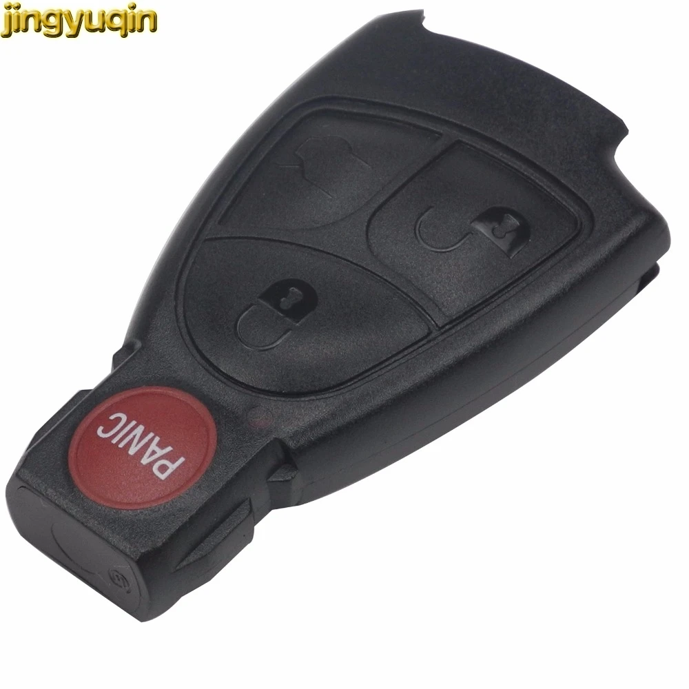 Сменный Чехол для дистанционного ключа Jingyuqin Fob 4 кнопки MERCEDES BENZ E C R CL GL SL CLK SLK 3 + 1
