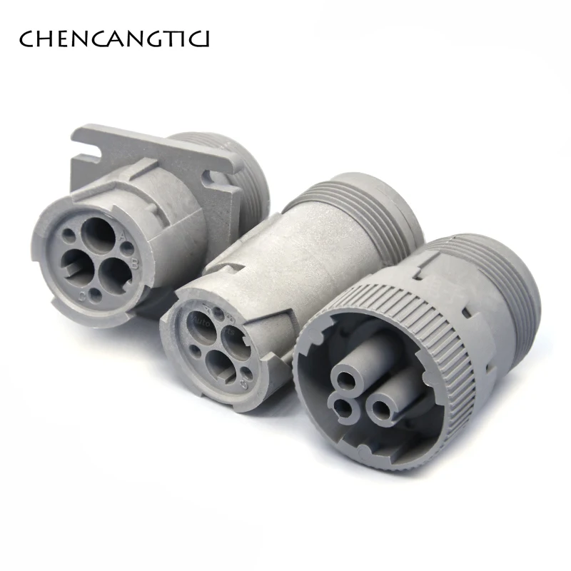 1 комплект 3 контактный водонепроницаемый автоматический соединитель гнездовой